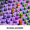 idoot 100PCS Magnetic Blocks Monster Bear Montessori STEM Toys, Build MagWonder with Building Construction Playset, Halloween and Birthday Gifts for 5 Year Old Boys view 4