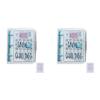 Cwmiibili 2X 1000 Savings Challenge Binder, Monthly Money Savings Challenges Book with Envelopes, Mini Budget Binder (Blue) view 1