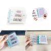 Cwmiibili 2X 1000 Savings Challenge Binder, Monthly Money Savings Challenges Book with Envelopes, Mini Budget Binder (Blue) view 4