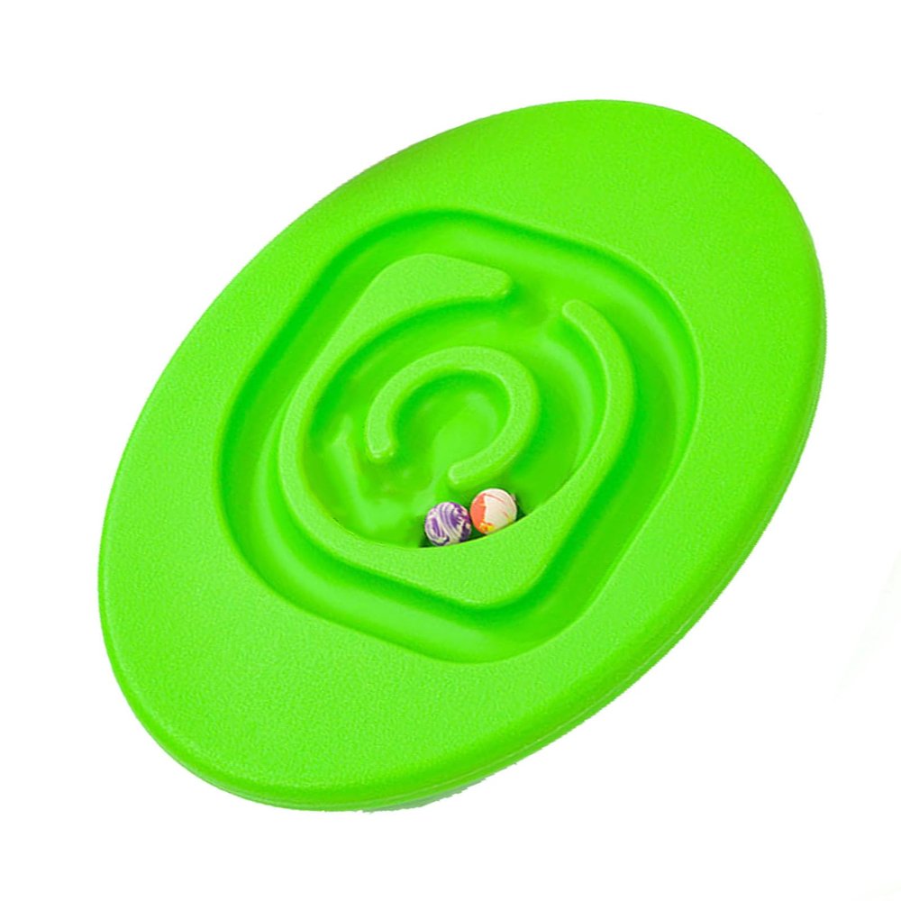 shenruifa Maze Balance Board, Conduct Perception Training Snail Balance Board Enhance Coordination Abilities Balancing Games for Indoor Play (Fruit Green)