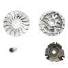 CLYVKUCQ RESV Variator Drive Face Pulley Assembly Compatible with SES Dylan125 PS125 SH150 NES PES 125cc 150cc 2013 22102-K01-900 4T view 1