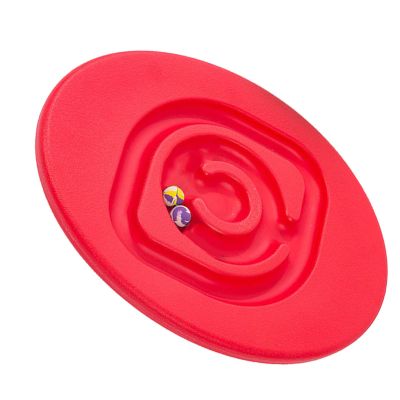 shenruifa Maze Balance Board, Conduct Perception Training Snail Balance Board Enhance Coordination Abilities Balancing Games for Indoor Outdfoor Play (Red)