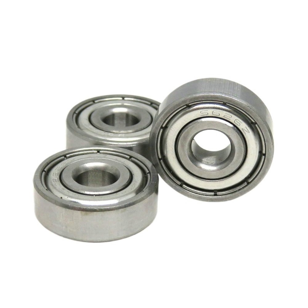 1pcs S626ZZ Stainless Steel Bearing 6x19x6mm S626 Z Miniature Ball Bearing 6 * 19 * 6 626ZZ Mini Motor Bearing(S6701Z 12x18x4mm)