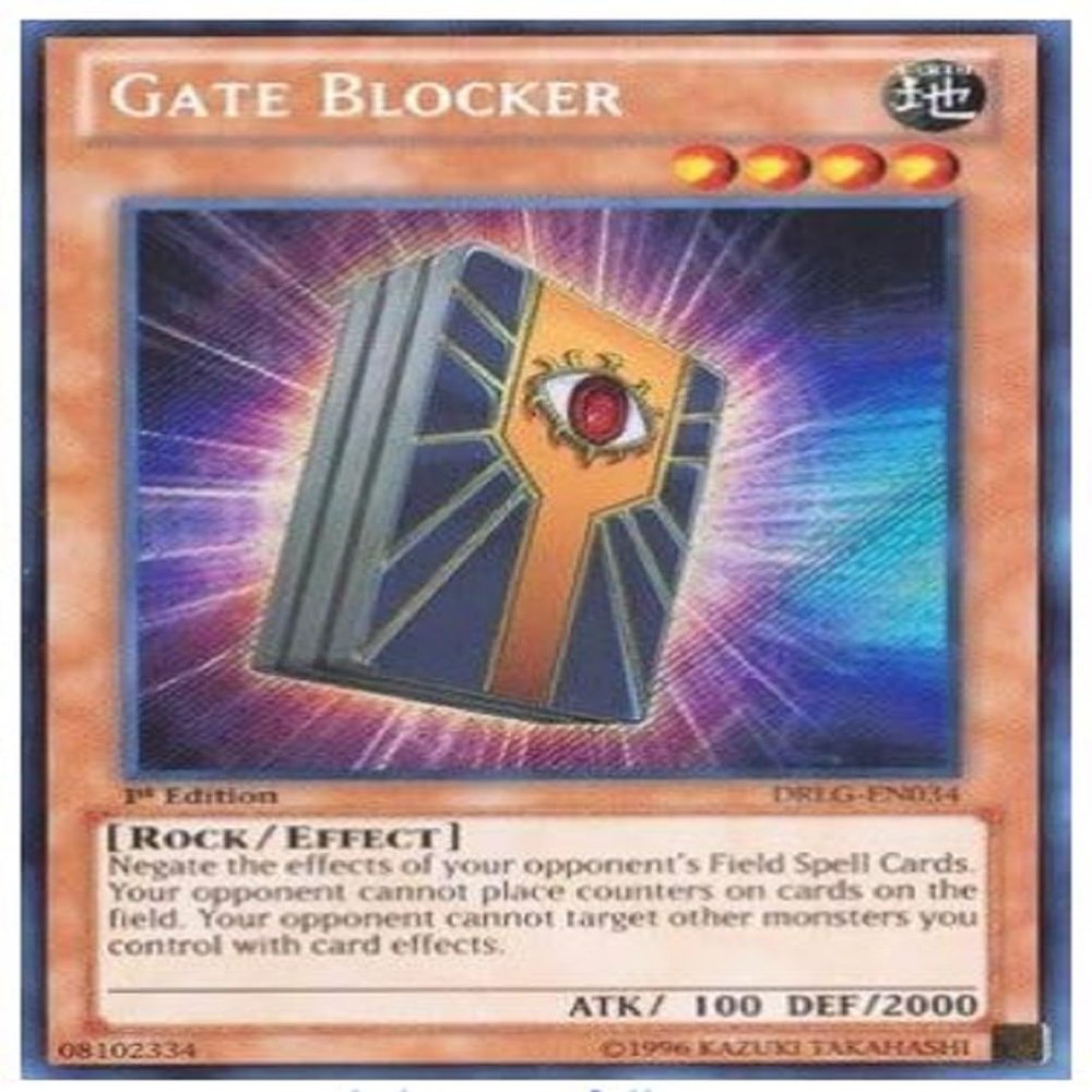 yugioh - Gate Blocker (DRLG-EN034) 1st Edition Secret Rare - Dragons of Legend