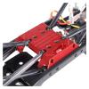 YRhXAF Compatible with 1/12 MN128 MN86 MN86S G500 Wrangler RC car Medium Gearbox baseplate Upgrade Spare Parts Accessories(Red) view 4