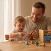 Durable Wooden Tool Set for Toddlers - Montessori Tool Box Kit with Hammer for Boys & Girls 2-5 Years - Fun Christmas Toy Gift for Kids with 30+ Safe Tools for Creative Play view 4