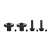 YRhXAF Steel Front & Rear Axle Gear Drive Shaft Gears Upgrade Accessories Compatible with B24 B36 C14 C24 MN D90 D99 MN99S Parts(Black) view 1