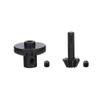 YRhXAF Steel Front & Rear Axle Gear Drive Shaft Gears Upgrade Accessories Compatible with B24 B36 C14 C24 MN D90 D99 MN99S Parts(Black) view 4