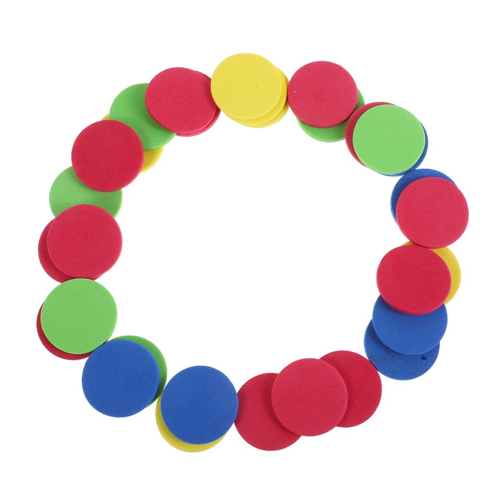 TOBBOMEY 4Bags Foam Discs Replacement for Shooter Launching Discs for Enhances Coordination and Precision for Indoor and Outdoor Fun