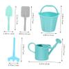 NAMOARLY 2 Sets Garden Tool Micro Landscape Decoration with Rake Watering Can and Shovel for Indoor and Outdoor Use for DIY Crafts and Playtime view 2