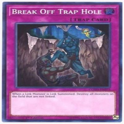 yugioh - Break Off Trap Hole (COTD-EN075) 1st Edition Super Rare - Code of The Duelist