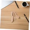 BESPORTBLE 3pcs Wooden Kids Cooking Utensils - Kitchen Cooking Tools Realistic Food Wood Spoon Knife Baking Set Kitchen Accessory - for Kids Children view 4