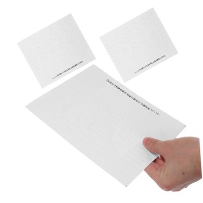 SHINEOFI 3 Sheets Realistic Traffic Road Marking Decals for Easy to Apply Remove DIY Model Making Stickers for Room Decor and Play Safe Transport Wall Decals