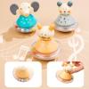Aramox Wooden Multifunctional Baby Rattle Toy, Baby Sensory Toy, Cartoon Animal Crisp Sound Educational Infant Grab Shake Rattle Toy for Toddlers view 3