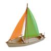 BESPORTBLE DIY Wooden Sailboat Model Kit Boys and Girls Educational Toy Boat Model Kits for Boys and Girls Random Color view 1