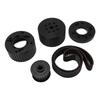 Aoaoy 1.5in Cogged Belt Pulley Kit,1:1 Ratio Pulley,Easy Install, for 289 302 351W Engine with Long, 5/8in Center Shaft (Black) view 1