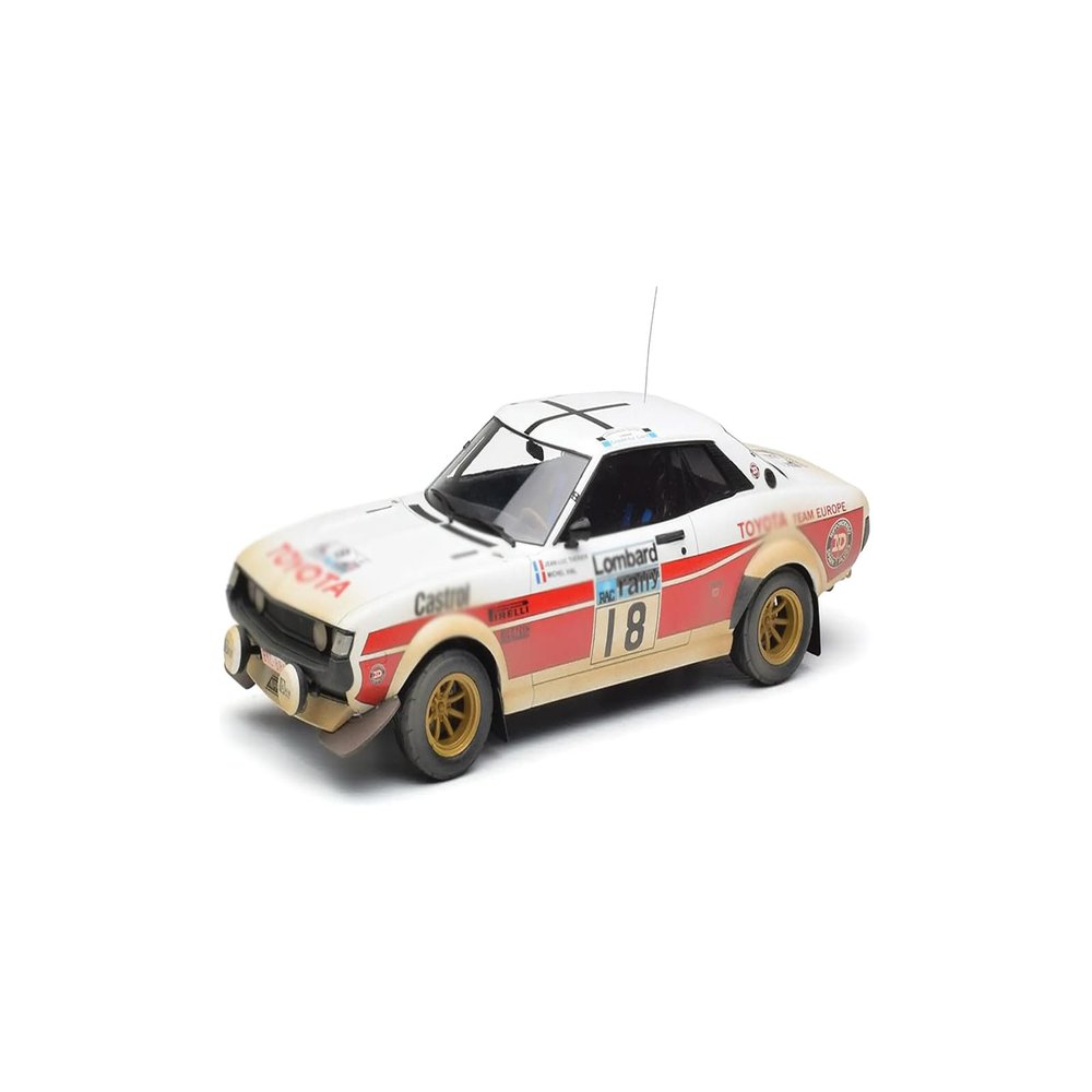 2000 GT (RA21) #18 Jean-Luc Therier - Michel Vial (Dirty Version) RAC Rally (1977) 1/18 Diecast Model Car by IXO Models 18RMC189C22
