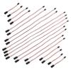 Cabilock 20Pcs RC Servo Extension Cable Female to Male Connectors for Remote Control Board Connection Sturdy Extension Wire for RC Cars and Drones view 1