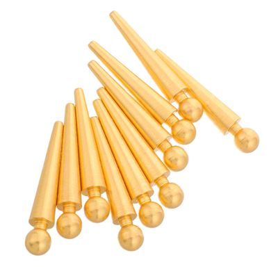 Milisten 10pcs Unique Cribbage Board Pegs Scoring Supplies Construction for Indoor Outdoor Play