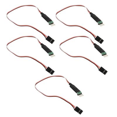 RC Car Flashing Light Controller Remote Control CH3 Switch 12 LED Lights Boost Regulator Circuit for Hsp Redcat Tamiya Axial Hpi 5Pcs