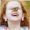 FOMIYES 100pcs Kids Clip-On Earrings for Girls Comfortable DIY Ear Clips Jewelry Non-Tarnish Hypoallergenic for Parties and Creative Crafts view 2