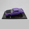 2018 SRT Demon Plum Crazy Metallic with Matt Black Hood 1/43 Diecast Model by IXO Models IA43001 view 1
