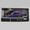 2018 SRT Demon Plum Crazy Metallic with Matt Black Hood 1/43 Diecast Model by IXO Models IA43001 view 2