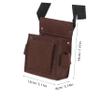Toyvian Gardening Tool Set with Storage Bag Portable Garden Tool Belt for Boys and Includes Digging for and Organization view 2