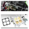 6460 Double Pumper 650-800 CFM Carburetor Baseplate Assembly Compatible For Holley 4150 Models 67100C Carburetor Main Body view 3