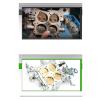 6460 Double Pumper 650-800 CFM Carburetor Baseplate Assembly Compatible For Holley 4150 Models 67100C Carburetor Main Body view 4