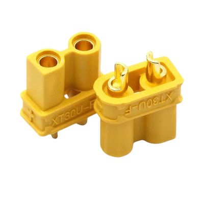5Pcs Xt30U Female | 5Pcs Xt60 Xt60P Mr30 Xt90 Xt30U Male Female Connectors Plugs 4.5Mm Gold Plated Banana Plug for Rc Lipo Bettery Waterproof