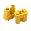 5Pcs Xt30U Female | 5Pcs Xt60 Xt60P Mr30 Xt90 Xt30U Male Female Connectors Plugs 4.5Mm Gold Plated Banana Plug for Rc Lipo Bettery Waterproof view 1