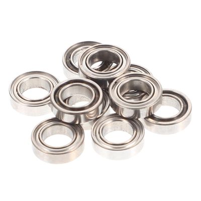 VALICLUD 10Pcs 4 * 7 * 2mm Steel Bearings for RC Cars Replacement Parts for 144001 K969 K989 Models Sturdy Toy Car Accessories