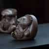 A1DFDFGOQSFG Purple Sand Tea Pet Can Raise Lucky Tea to Play Tea Table Accessories Tea Table Tea Set Decoration view 4