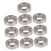 Amosfun 10Pcs Car Steel Bearings Replacement Parts for Models Remote Control Car Accessory for Smooth Operation view 1