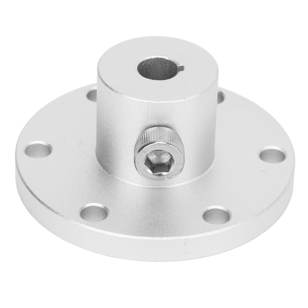 8mm Flange Shaft Coupling, Aluminum Alloy Connector with Keyway, Compatible with 14049 Wheels, DIY RC Model Motors, Easy Installation, Excellent Erosion Resistance