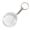 GARASANI Coin Holder Keychain Round Commemorative Coin Holders Key Ring for Coins Collection Display 40x3mm (Plastic) view 1