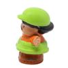 Fisher-Price Replacement Part for Collectible Little People Animal Sounds Zoo Train Playset 77949 - Replacement Hispanic Roberto Zookeeper Figure - Holding Blue Cell Phone view 4