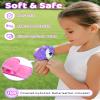 Vvinca Walkie Talkies for Kids 2 Pack, Unicorn Gifts for 3 4 5 6 7 8 Year Old Girl, Anti-Loss Wrist Watch Toys for Toddlers, Long Range Camping Gear and Outdoor Birthday Present (Pink and Purple) view 4