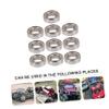 BESTYASH 10Pcs RC Car Bearings 4x7x2mm Steel Bearing Replacement Parts for 144001 144010 124016-17-18 K969 K989 P929 view 3