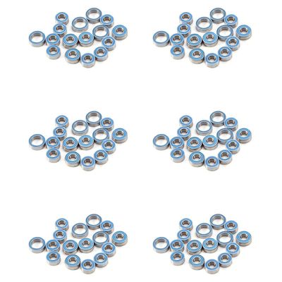 L81A 2025-96PCS Rubber Sealed Ball Bearing Kit for Tamiya TT02 TT-02 TT02D TT-02D 1/10 RC Car Upgrades Parts Accessories