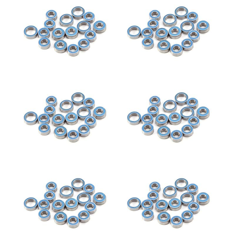 L81A 2025-96PCS Rubber Sealed Ball Bearing Kit for Tamiya TT02 TT-02 TT02D TT-02D 1/10 RC Car Upgrades Parts Accessories