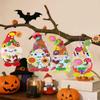 24 Sets Fall Gnome Crafts Kits for Kids,DIY Fall Harvest Gnomes Ornaments Decorations Art with Leaf Pumpkin Sunflower Foam Stickers Arts for Kids Autumn Classroom Thanksgiving Activity Project view 4