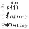 Shadow Puppet Theater Set  20-Piece Fairy Tale Silhouette Kit with Felt Cutouts, Sticks & Dots  DIY Storytelling Shadow Play for Kids, Classroom, Family Craft Activities view 2