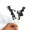 Shadow Puppet Theater Set  20-Piece Fairy Tale Silhouette Kit with Felt Cutouts, Sticks & Dots  DIY Storytelling Shadow Play for Kids, Classroom, Family Craft Activities view 3