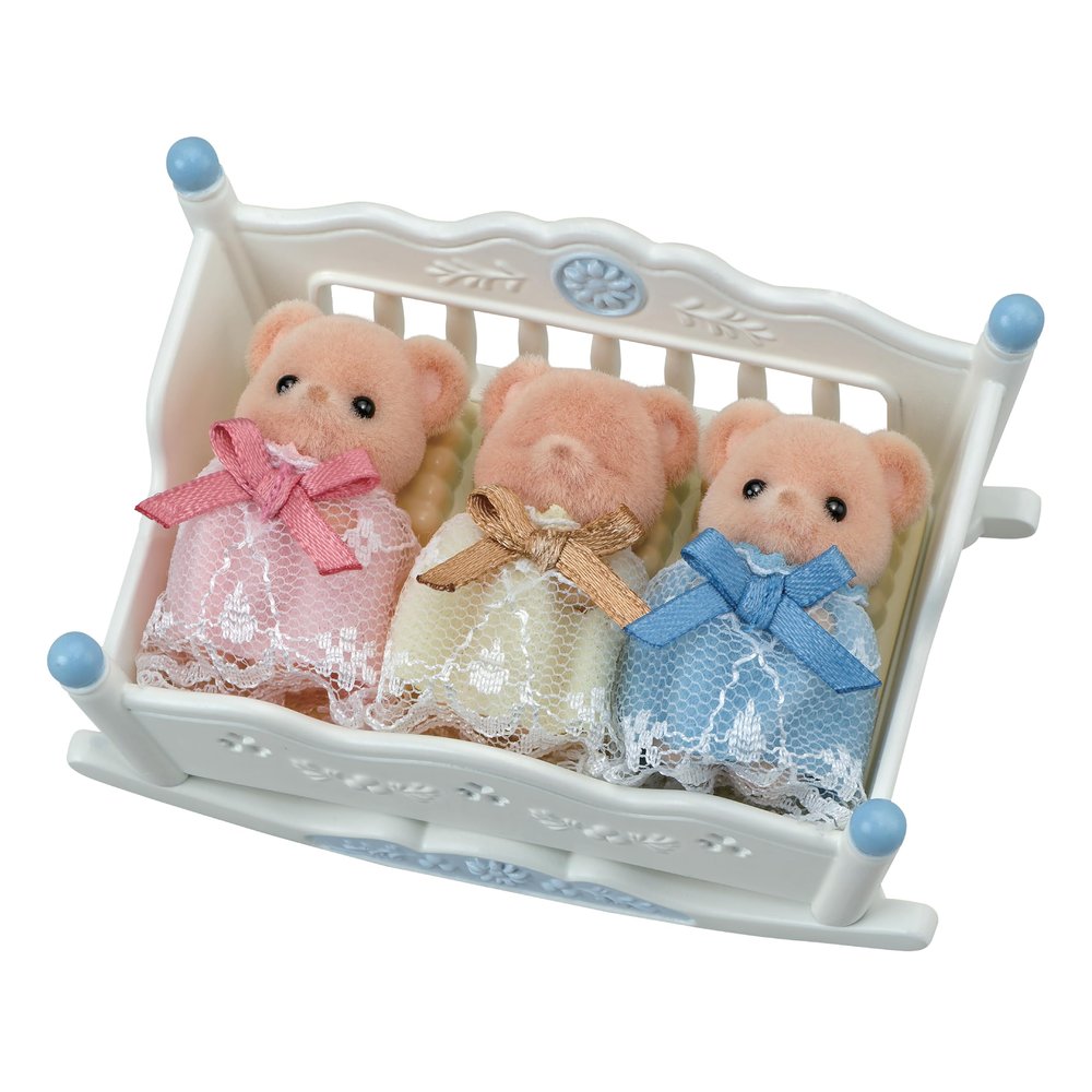 Sylvanian Families Epoch Biscuit Bears Mitsugo Chan Healthy Set, FS-63 ST Mark Certified, for Ages 3 and Up, Toy, Dollhouse