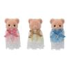 Sylvanian Families Epoch Biscuit Bears Mitsugo Chan Healthy Set, FS-63 ST Mark Certified, for Ages 3 and Up, Toy, Dollhouse view 4