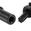 2pcs Internal Spline RC Drive Shaft for 1/10 Axial SCX10 Trx4 SCX10 II 90046 Wraith D90 TF2 Redcat Gen7 RC4WD GEN8 RC Crawler Upgrades Steel Metal Universal Joint Driveshaft (121-183mm(4.76"-7.2")) view 3