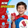 Vvinca Cool Walkie Talkies for Kids- Spider Toys for 3 4 5 6 7 8 9 10 Boys Kids Walkie Talkies 2 Pack Superhero Toys Outdoor Game Camping Travel Christmas Stocking Birthday Gifts view 2