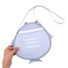 WOFASHPURET Large Capacity Boys and Girls Beach Bag Shell Collect Bag Straps for Outdoor Activities Fun view 2